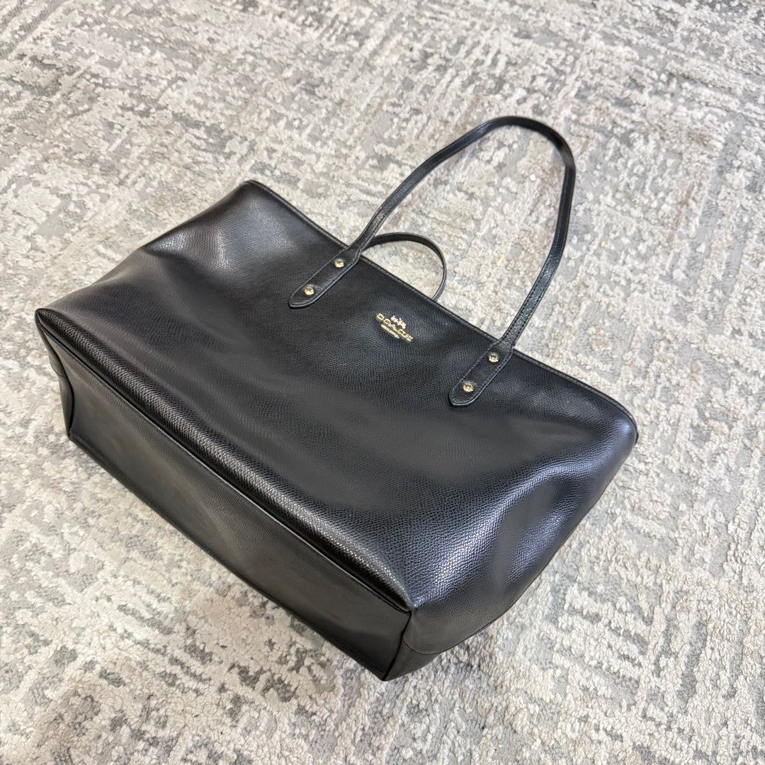 Coach Black City Tote Handbag