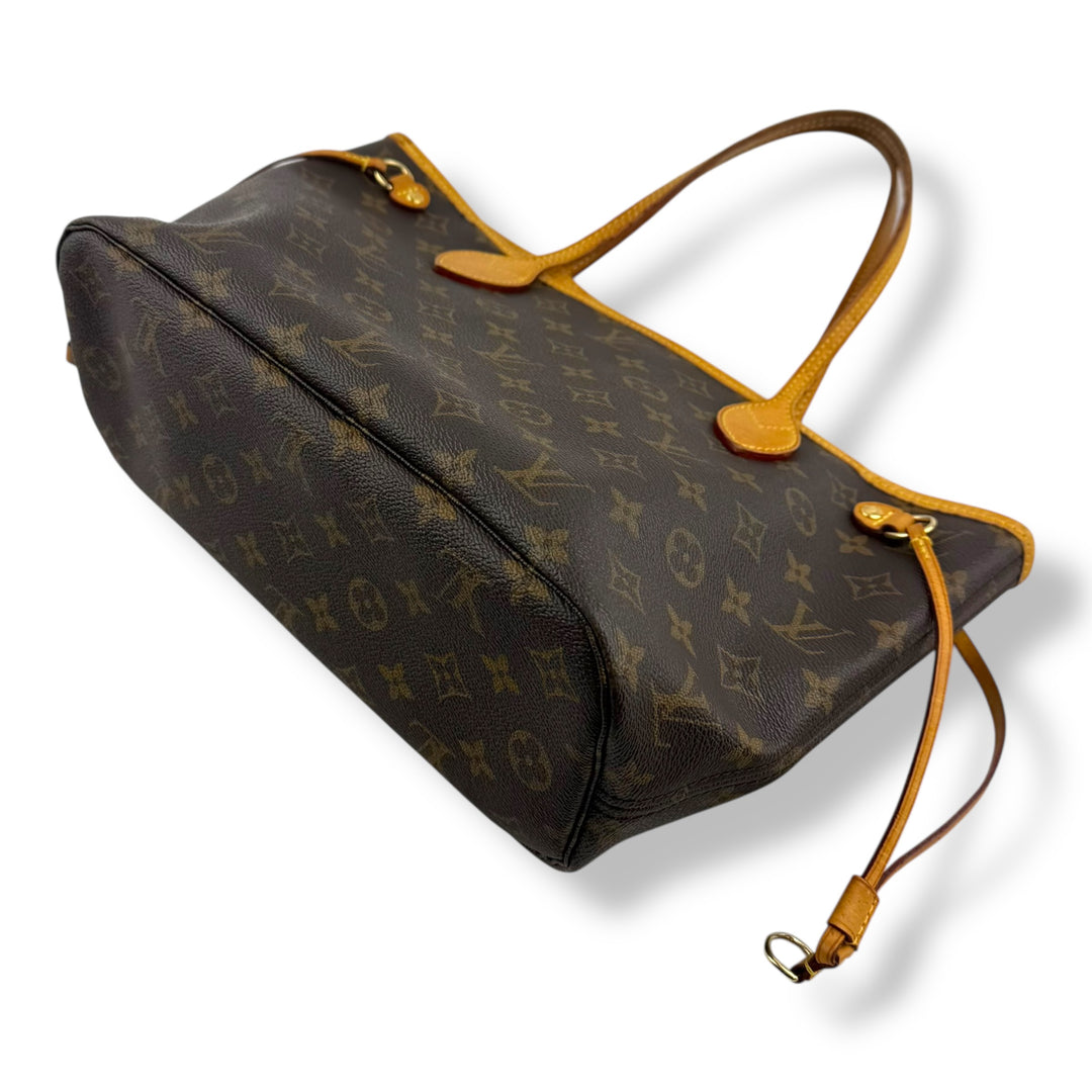 Louis Vuitton Brown Monogram Neverfull PM Handbag