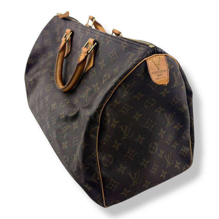 Louis Vuitton Vintage Brown Monogram Speedy 40 Handbag
