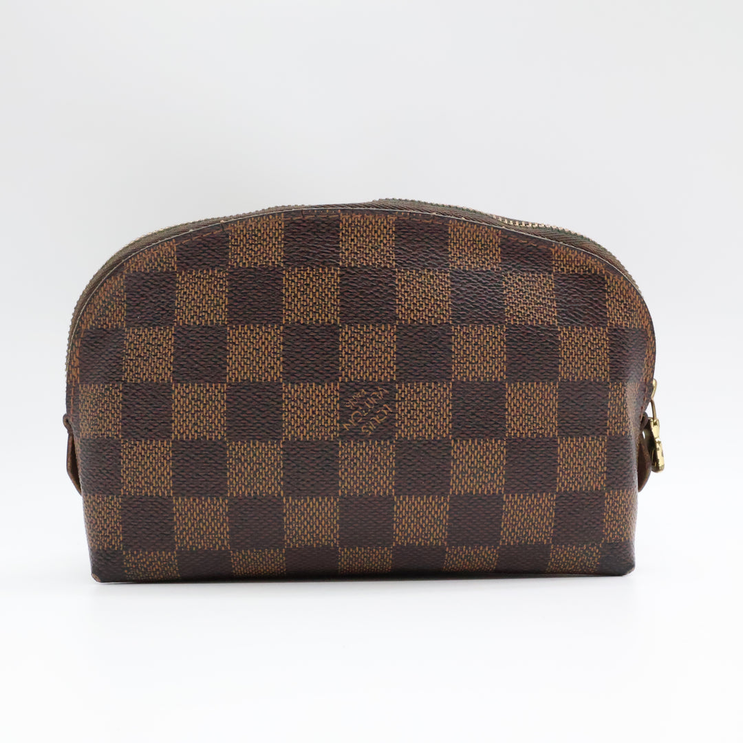 Louis Vuitton Brown Damier Travel Cosmetic PM Pouch