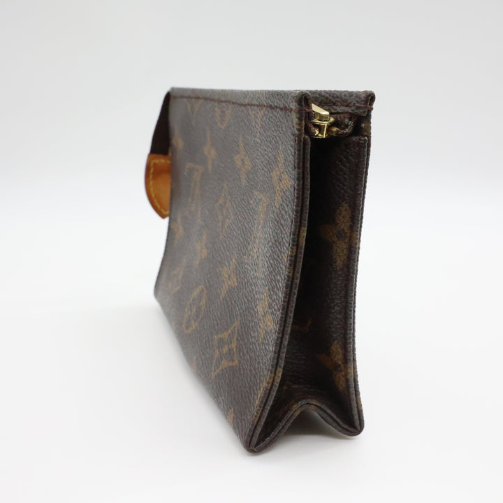 Louis Vuitton Brown Monogram Toiletry Pouch 15 Bag