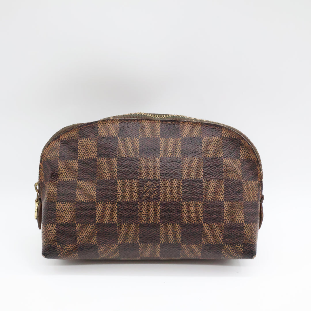 Louis Vuitton Brown Damier Travel Cosmetic PM Pouch