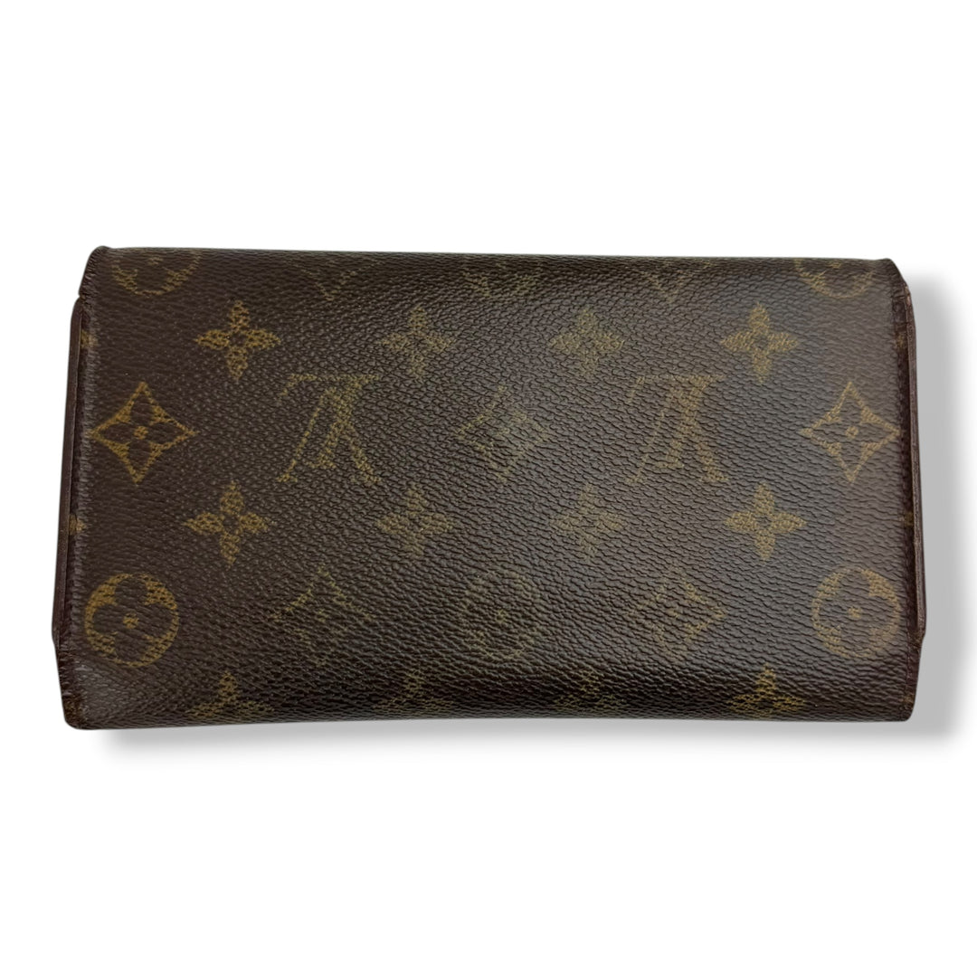 Louis Vuitton Trifold Brown Monogram Femme Wallet