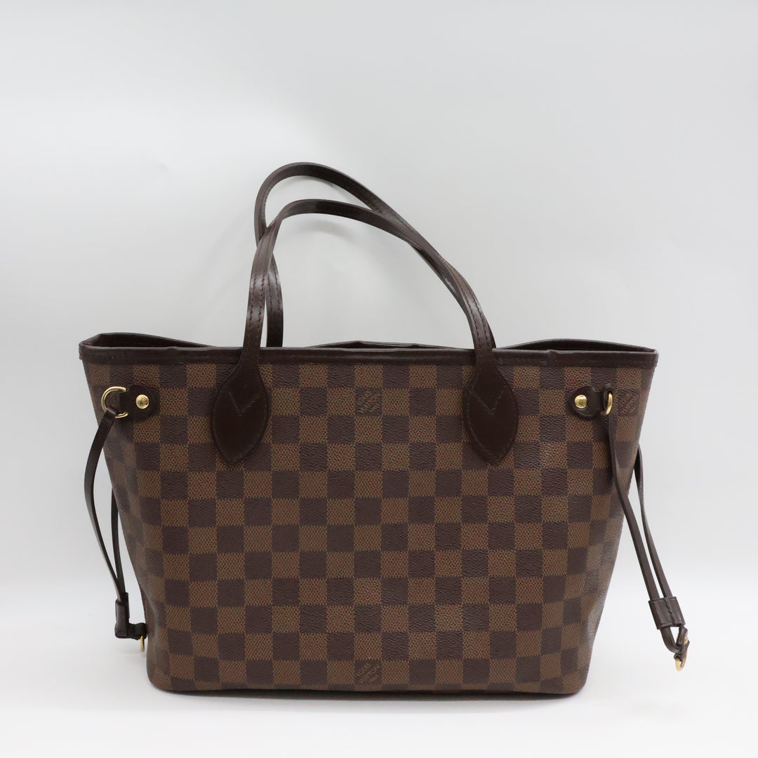 Louis Vuitton Brown Damier Neverfull PM Handbag