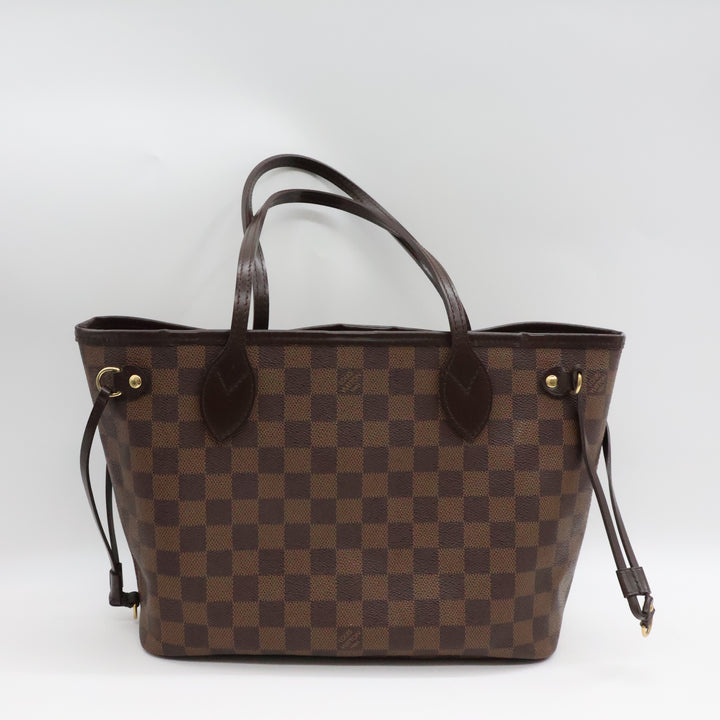 Louis Vuitton Brown Damier Neverfull PM Handbag