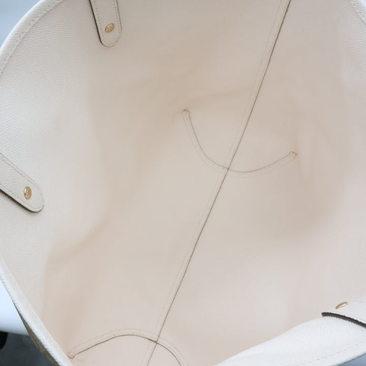Coach Signature Reversible Beige City Tote Handbag