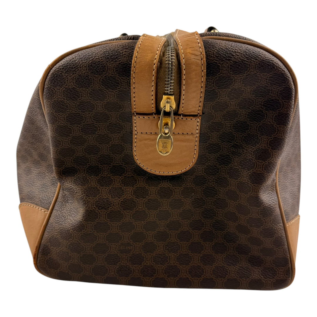 Celine Brown Boston Macadam Holdall Handbag