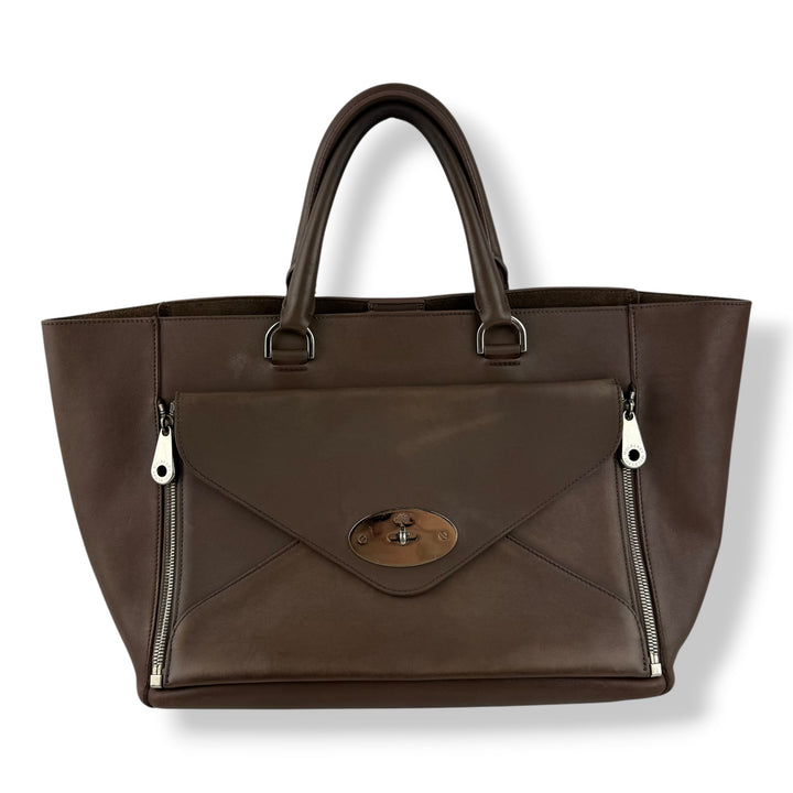 Mulberry Willow Brown Tote Handbag