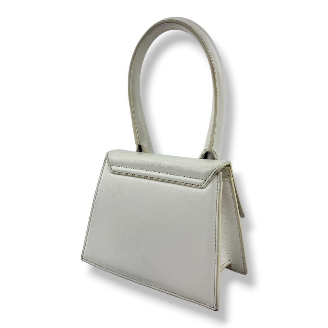 Jacquemus Le Chiquito Medium White Moyen Crossbody Handbag