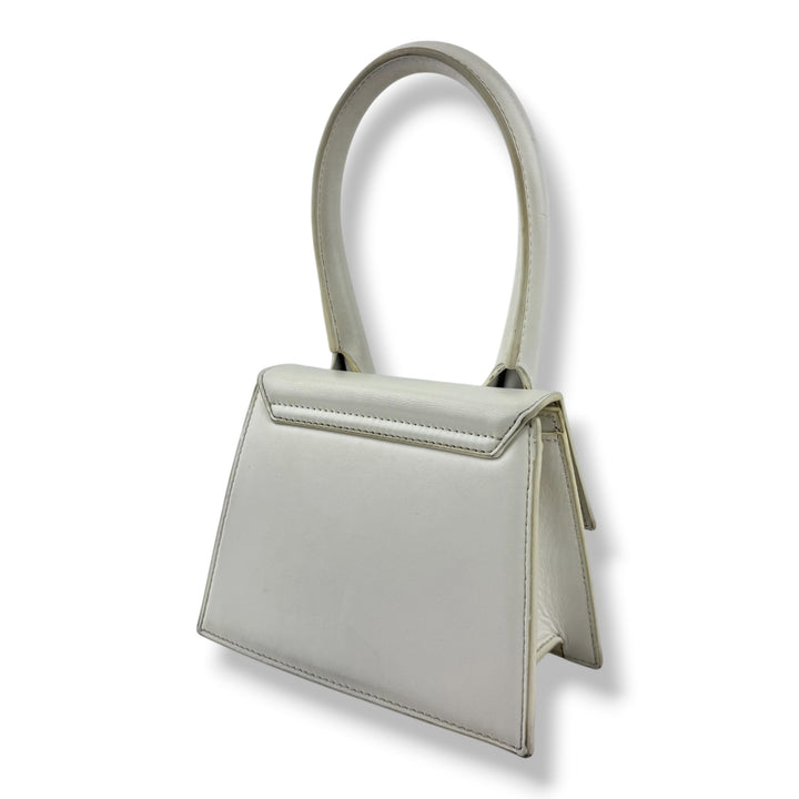 Jacquemus Le Chiquito Medium White Moyen Crossbody Handbag