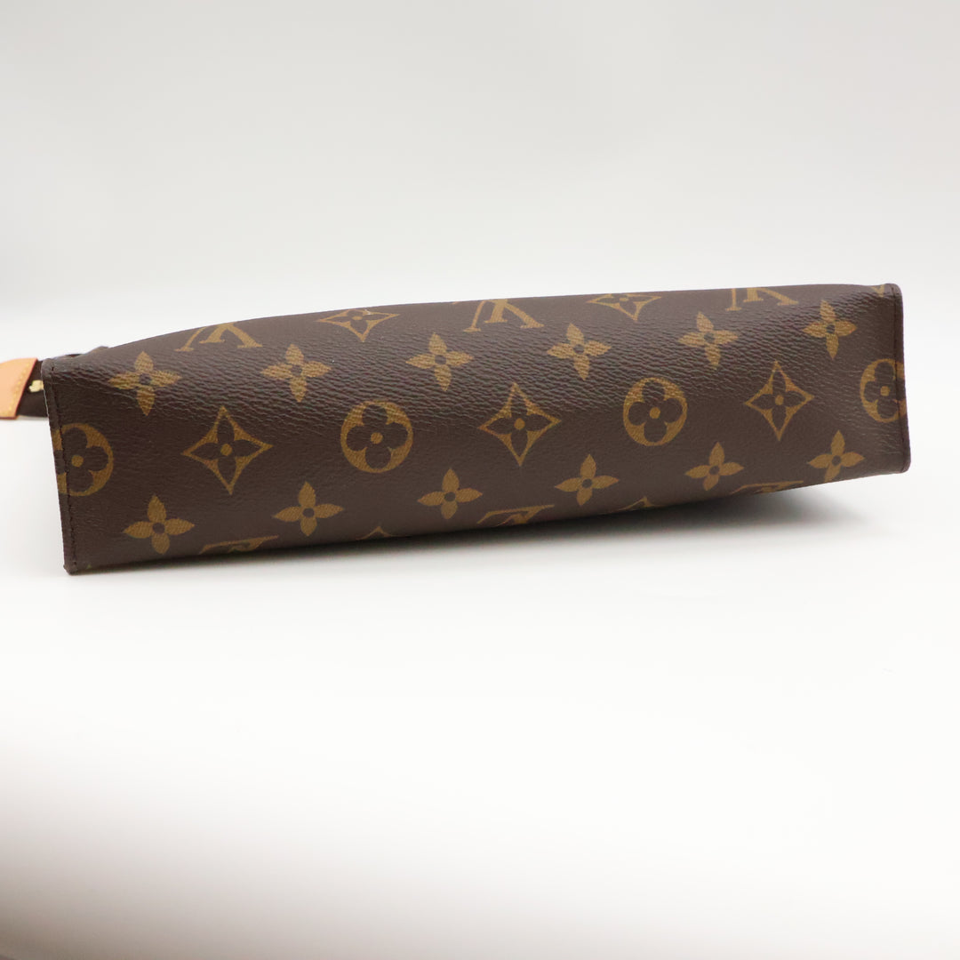 Louis Vuitton Brown Monogram Toiletry Pouch 26 Bag
