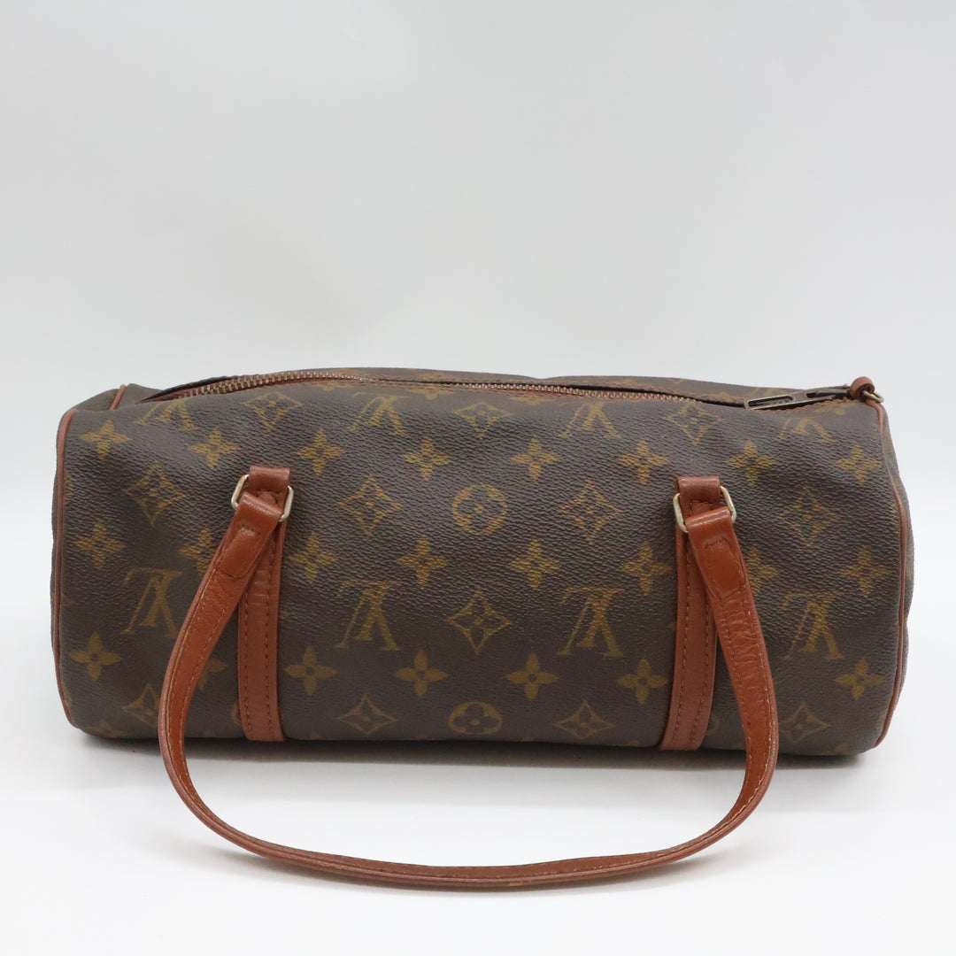 Louis Vuitton Vintage Brown Monogram Papillon 30 Handbag