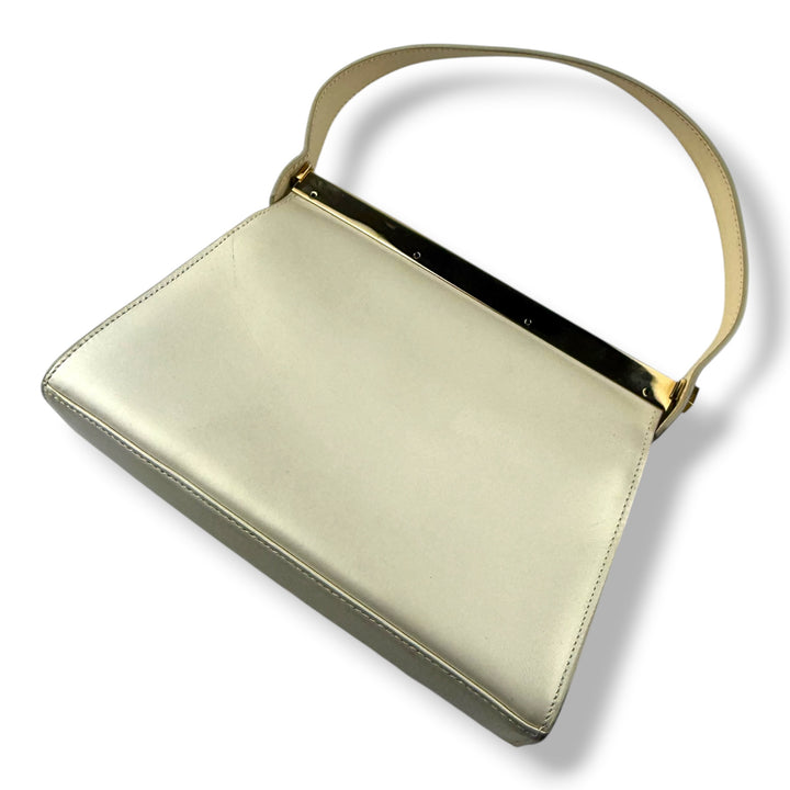 Gucci GG White Shoulder Handbag
