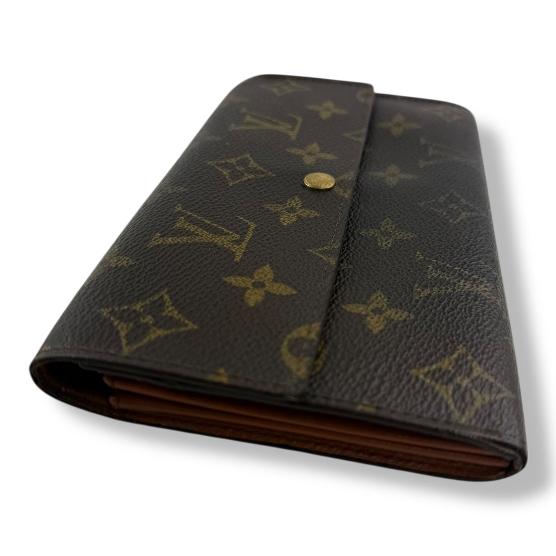 Louis Vuitton Vintage Sarah Brown Monogram Femme Wallet