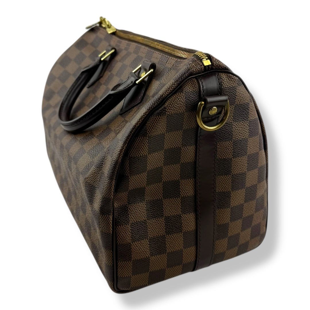 Louis Vuitton Brown Damier Speedy Bandouliere 30 Handbag