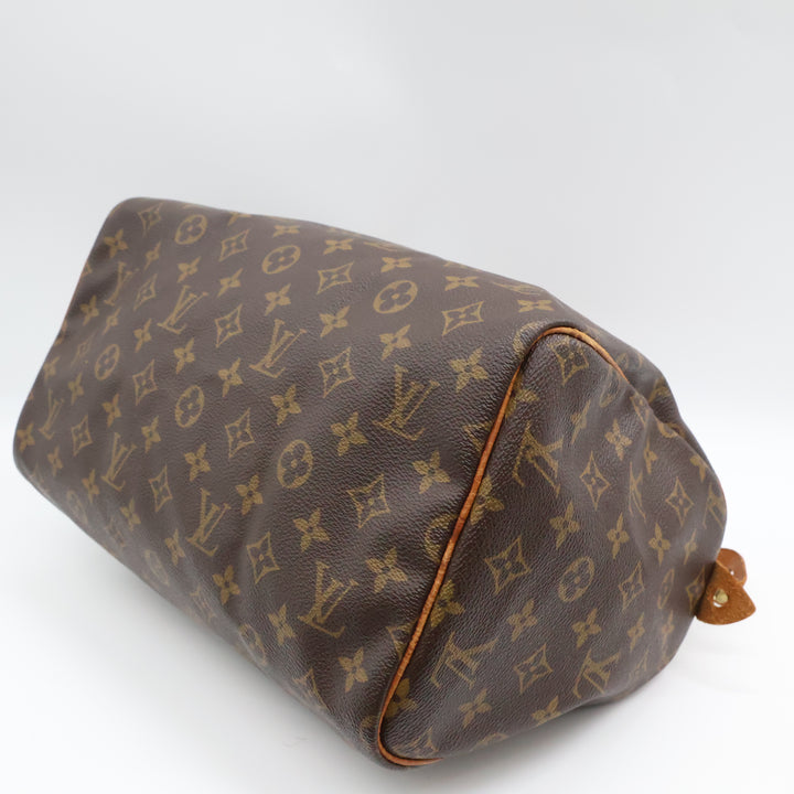 Louis Vuitton Speedy 30 Brown Monogram Handbag