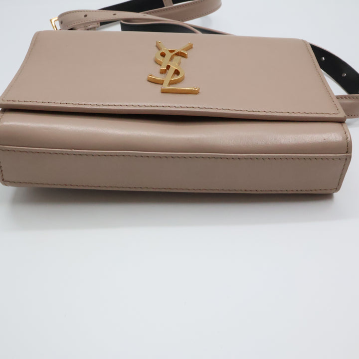 Saint Laurent Beige YSL Kate Handbag