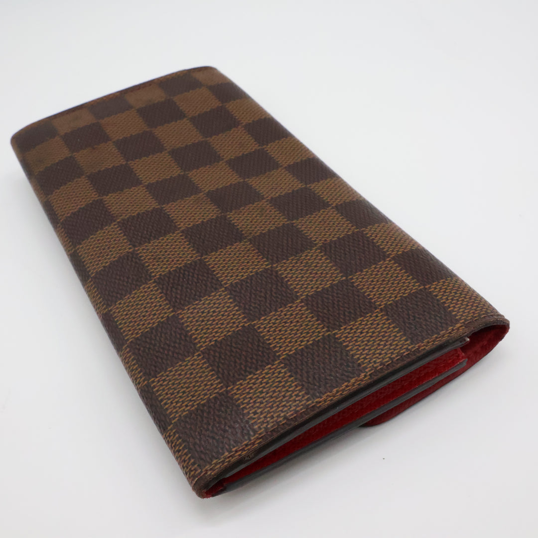 Louis Vuitton Emilie Brown Monogram Femme Wallet