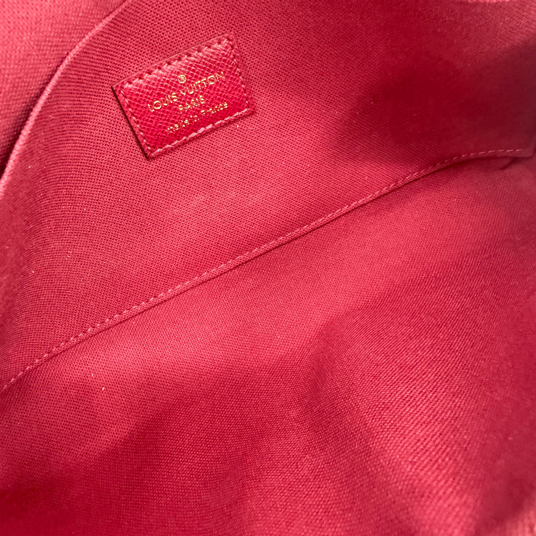 Louis Vuitton Felicie Pochette Brown Monogram Handbag