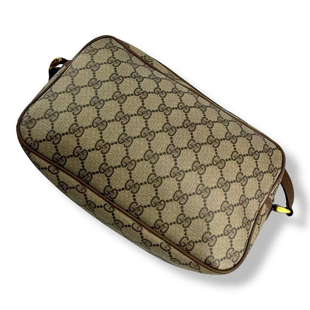 Gucci GG Beige Monogram Shoulder Crossbody Bag