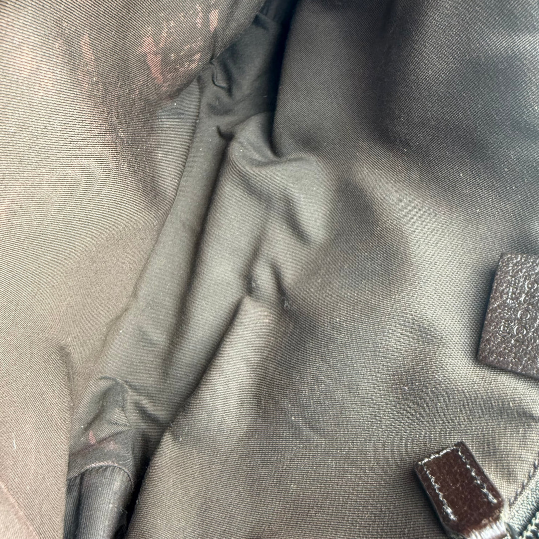 Gucci Supreme Beige Canvas Crossbody Bag