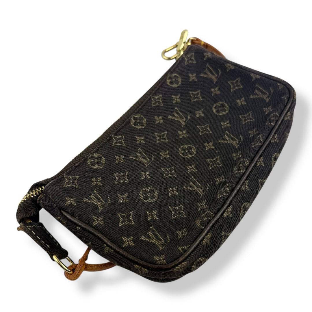 Louis Vuitton Pochette Accessories Brown Monogram Idylle Clutch Bag