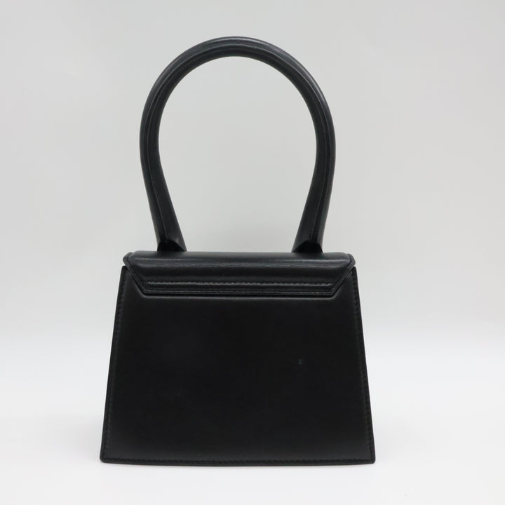 Jacquemus Le Chiquito Medium Black Moyen Crossbody Handbag