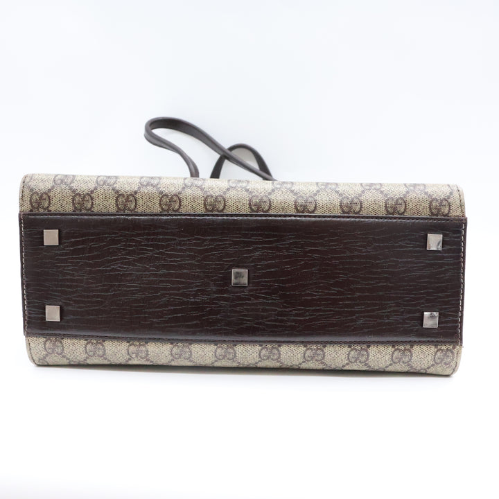 Gucci GG Canvas Beige Tote Bag