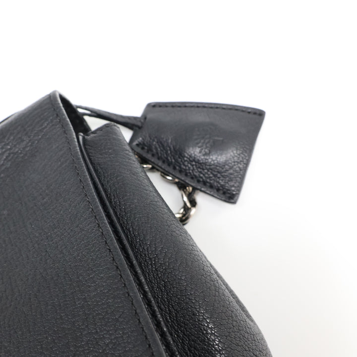 Mulberry Medium Lily Black Leather Handbag