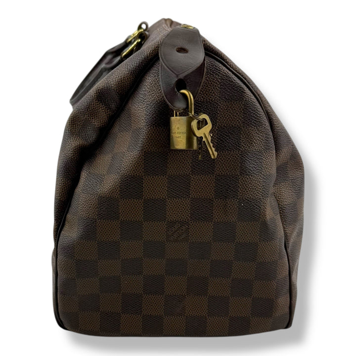 Louis Vuitton Speedy 35 Brown Damier Handbag