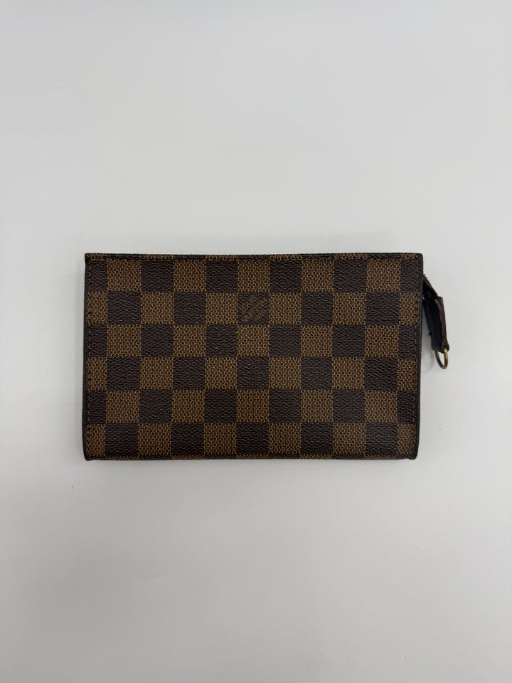 Louis Vuitton Brown Damier Classic Signature Mini Bucket Pouch Bag