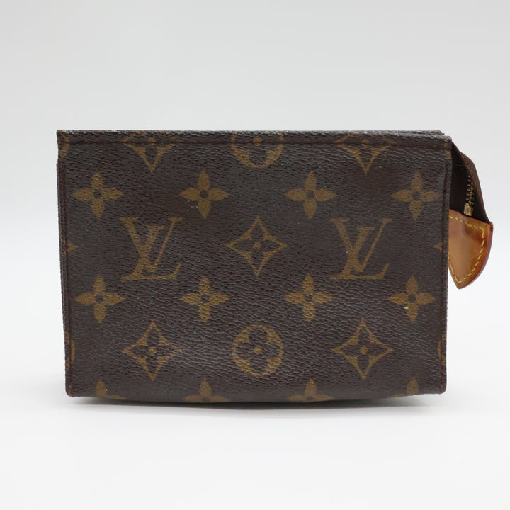 Louis Vuitton Brown Monogram Toiletry Pouch 15 Bag