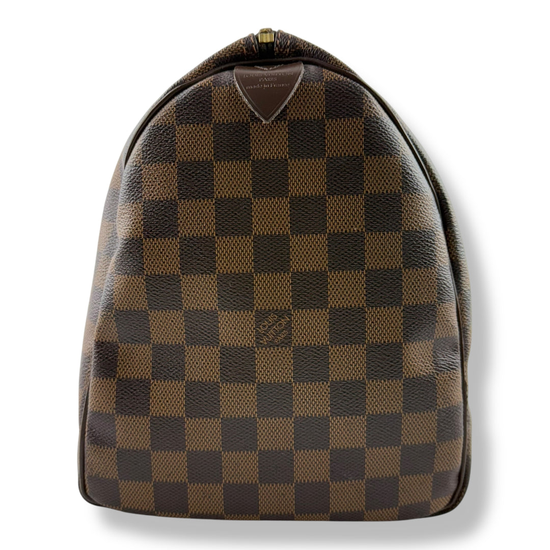 Louis Vuitton Brown Damier Speedy 35 Handbag