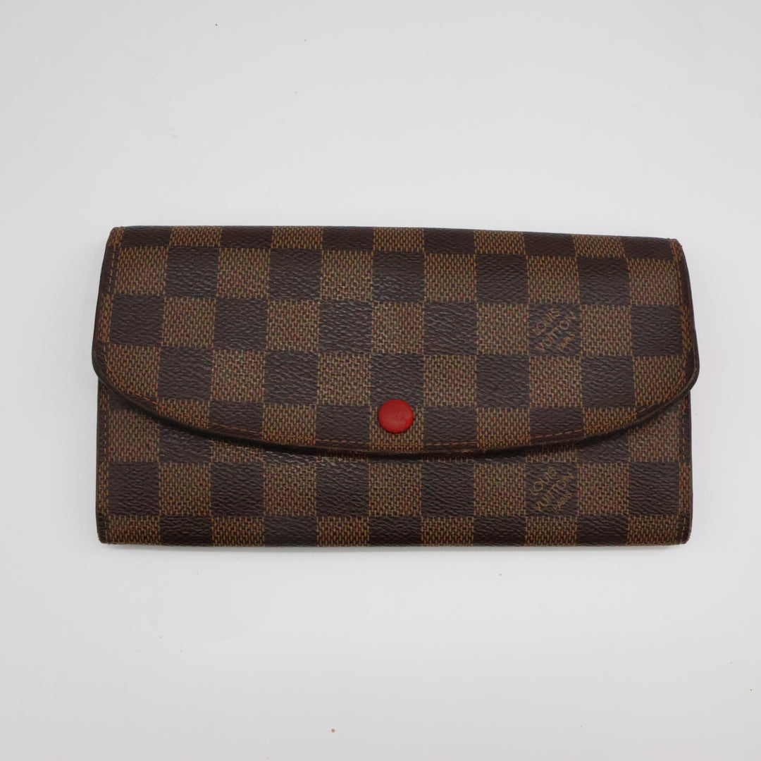 Louis Vuitton Emilie Brown Monogram Femme Wallet