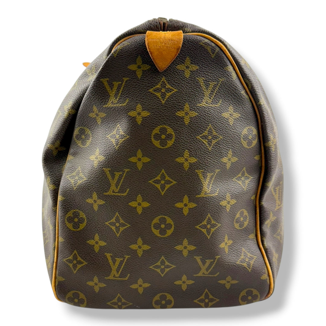 Louis Vuitton Vintage Brown Monogram 45 Keepall Duffle Bag