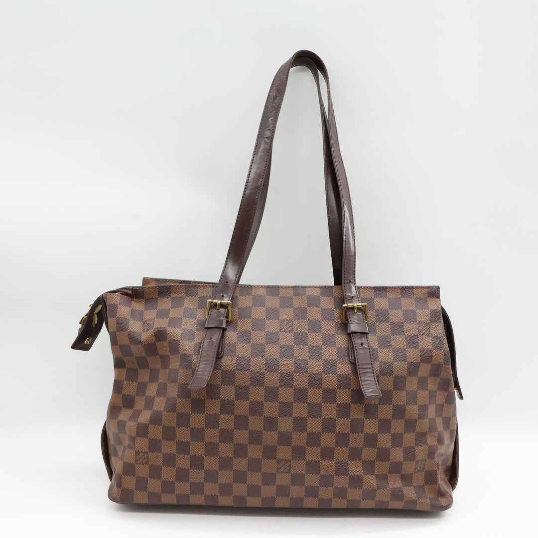 Louis Vuitton Chelsea Damier Ebene Handbag