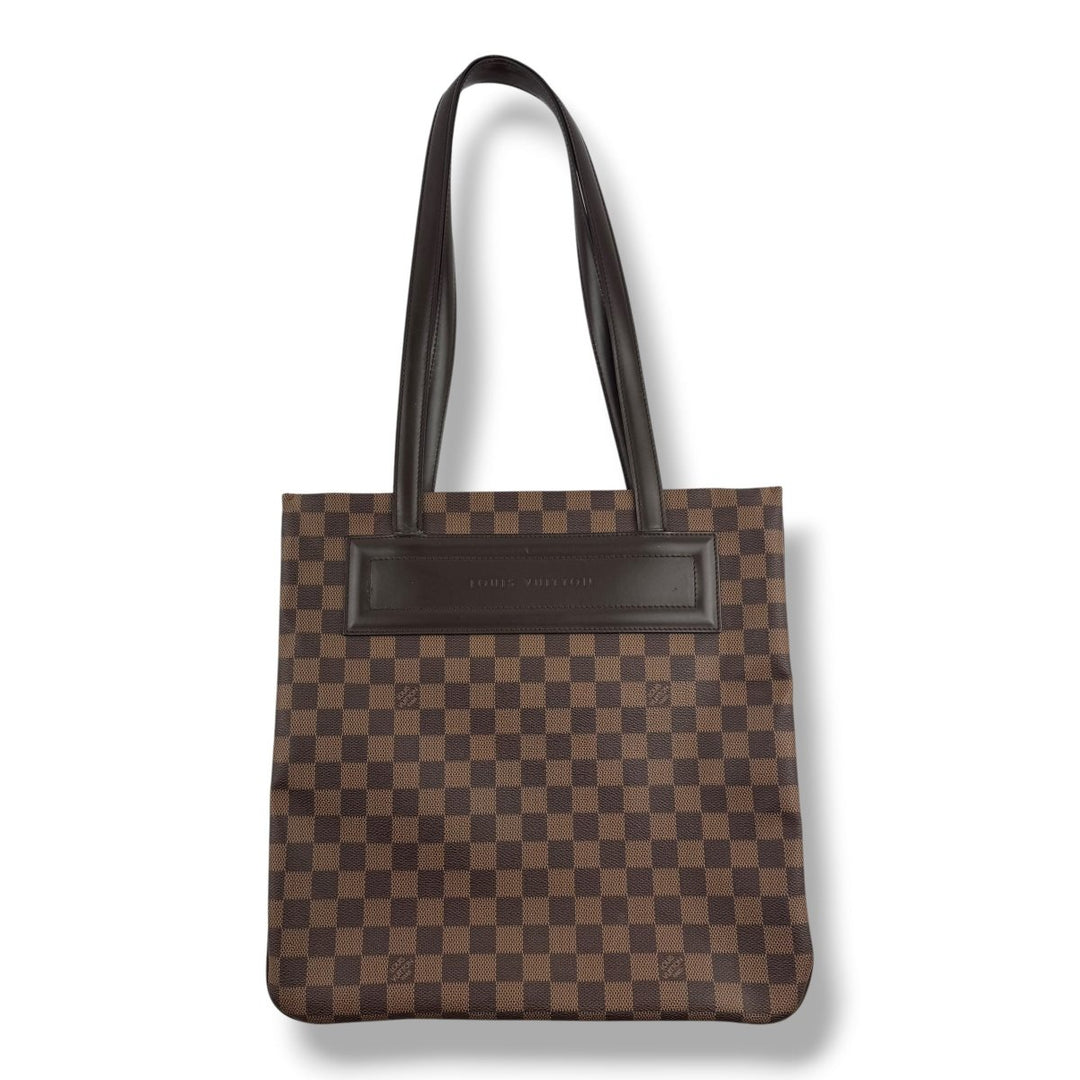 Louis Vuitton Brown Damier Clifton Tote Handbag W/Added Pouch