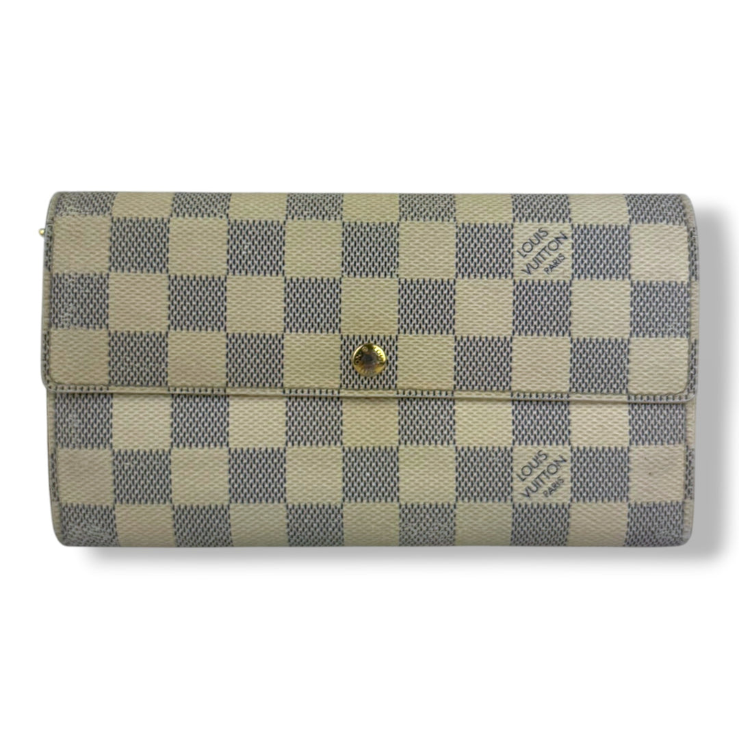 Louis Vuitton Sarah Damier Azur Femme Wallet