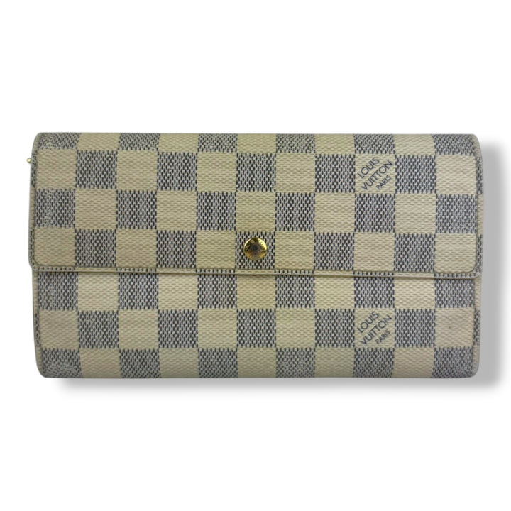 Louis Vuitton Sarah Damier Azur Femme Wallet