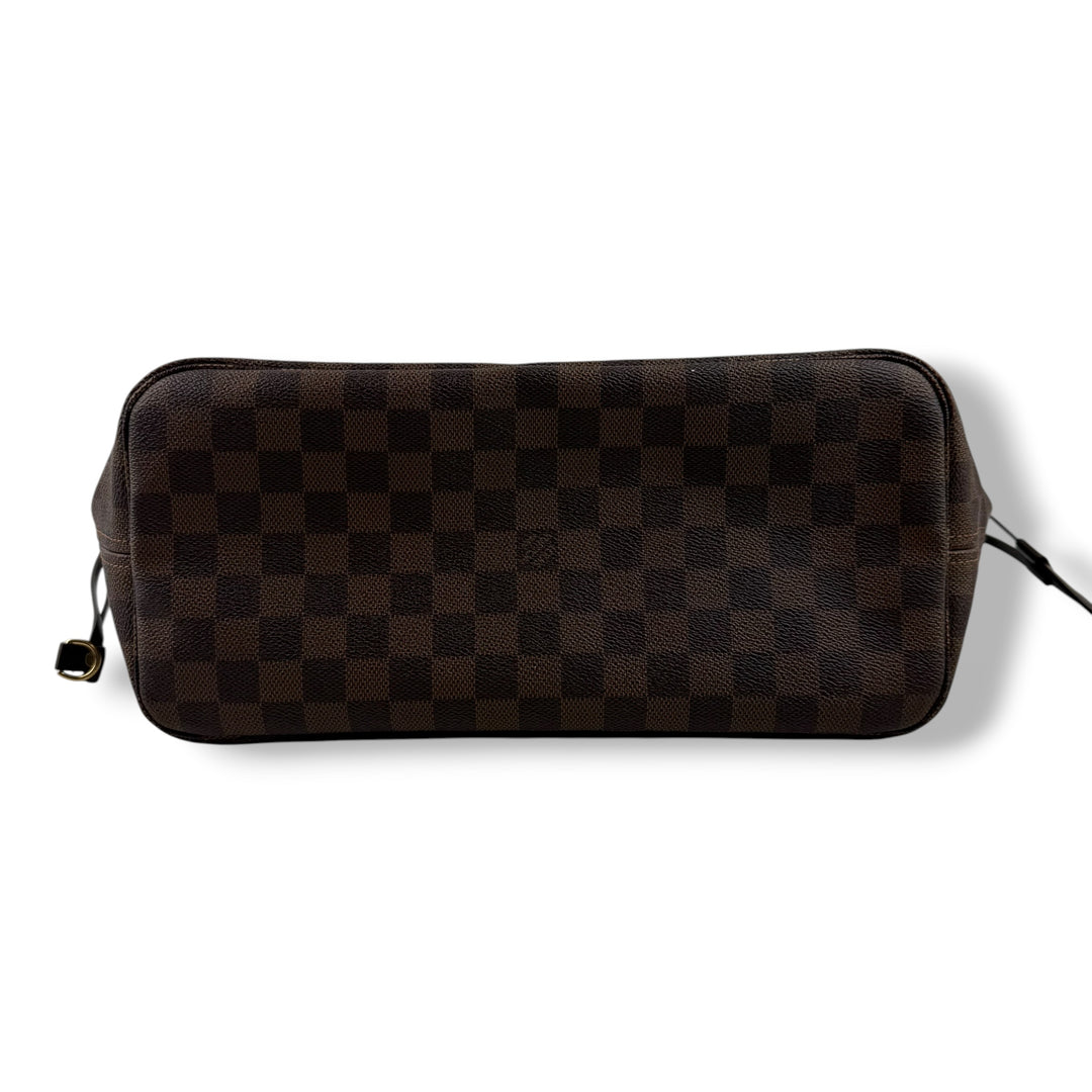 Louis Vuitton Brown Damier Neverfull MM Handbag