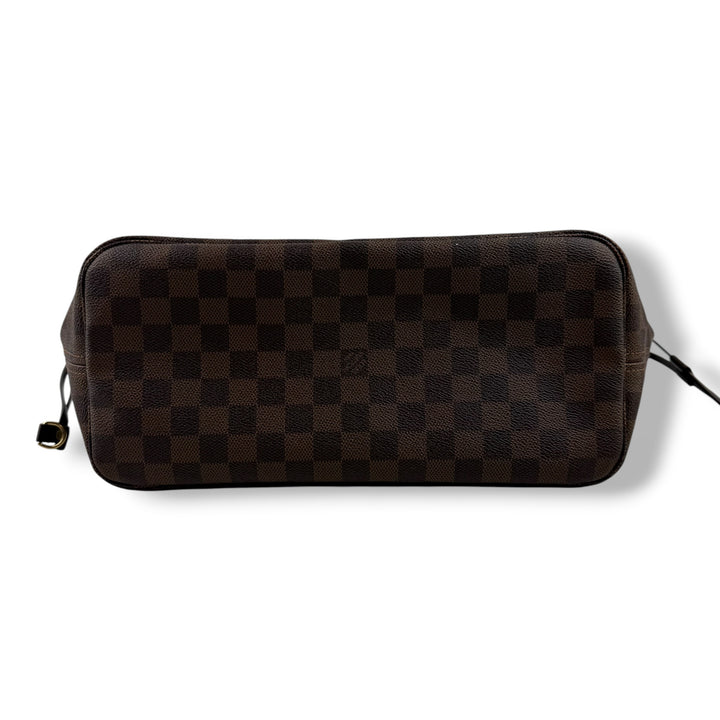Louis Vuitton Brown Damier Neverfull MM Handbag