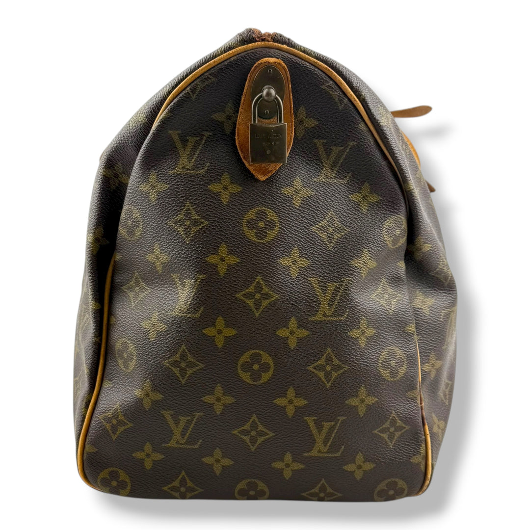 Louis Vuitton Vintage Brown Monogram 45 Keepall Duffle Bag