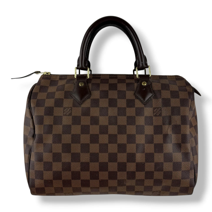 Louis Vuitton Speedy 30 Brown Damier Ebene Handbag