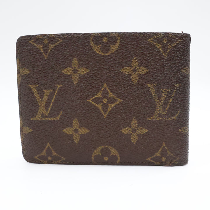 Louis Vuitton Vintage Bifold Brown Monogram Wallet
