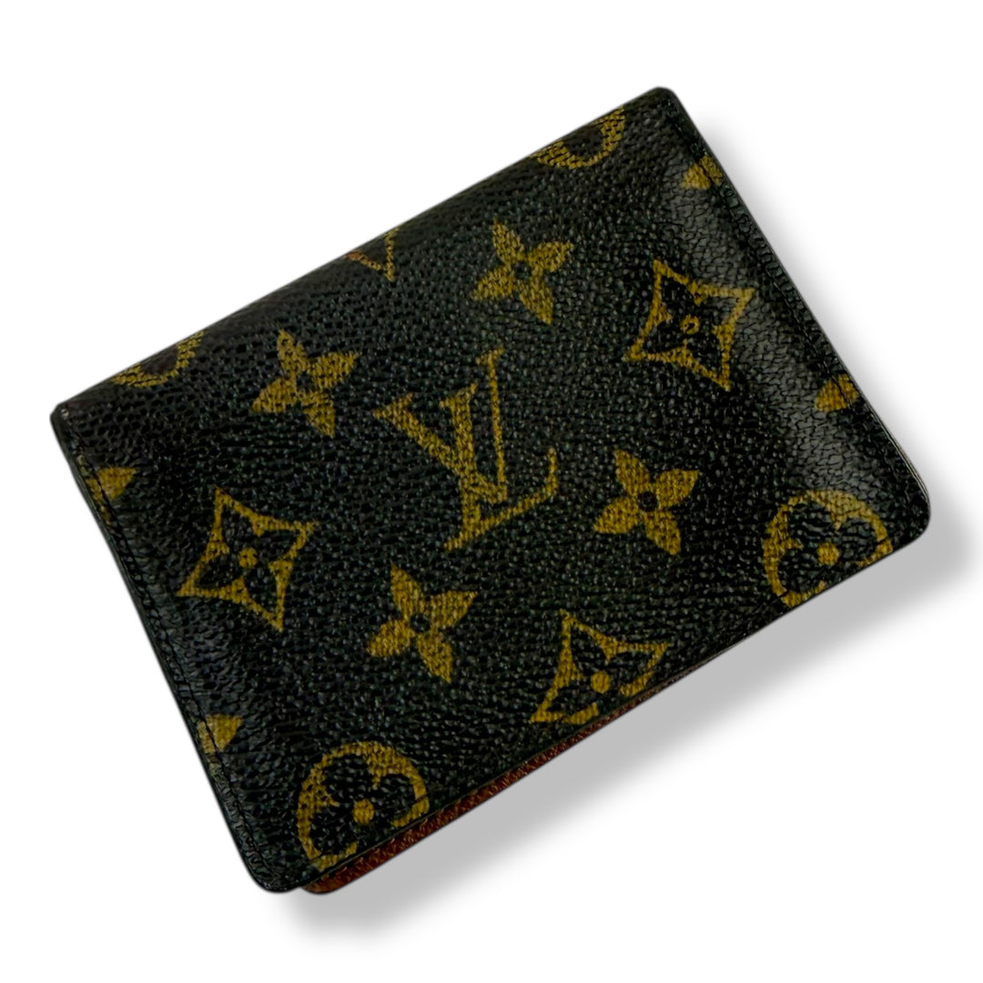 Louis Vuitton Brown Monogram Card Wallet