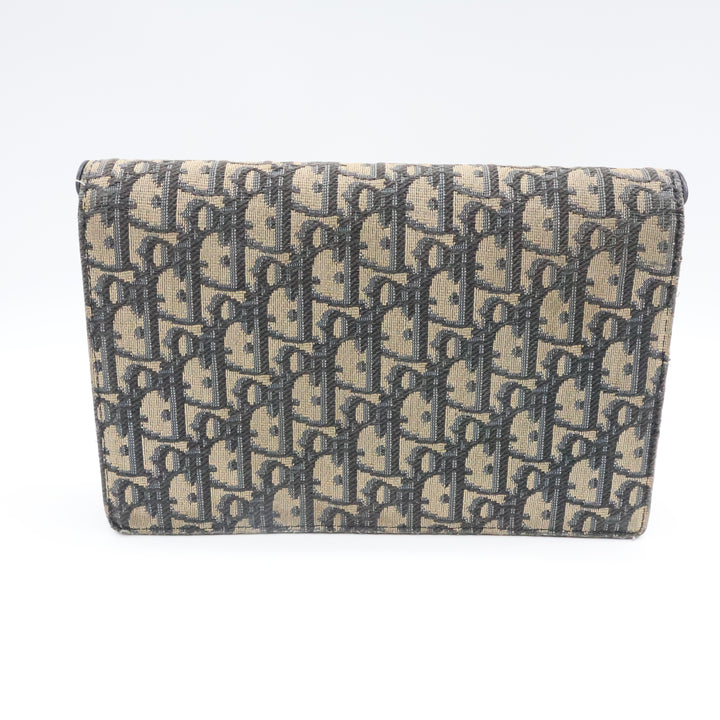 Dior Lady Dior Oblique Wallet on Chain Pochette Bag