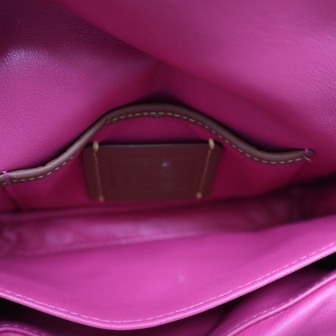 Coach Pillow Tabby 18 Pink Leather Handbag