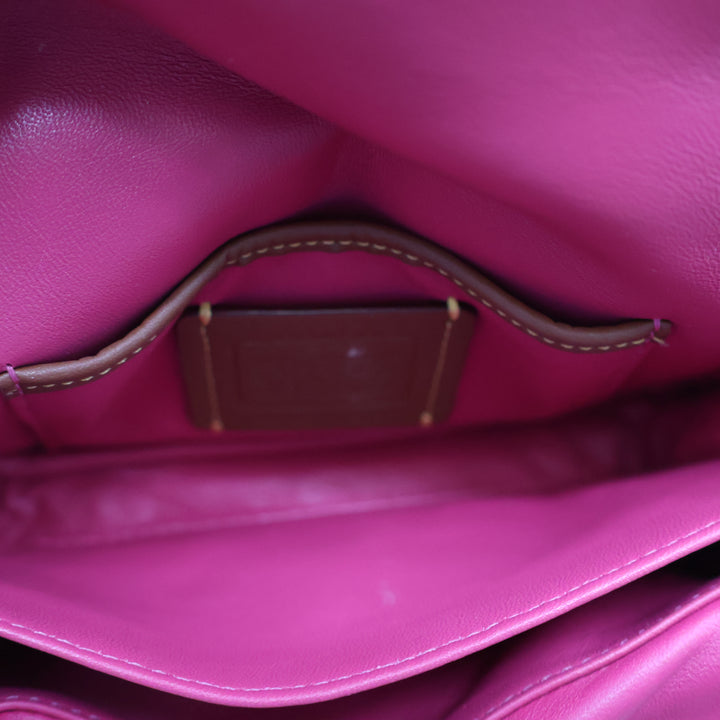 Coach Pillow Tabby 18 Pink Leather Handbag