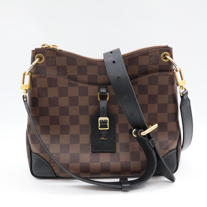 Louis Vuitton Damier Brown Odeon PM Crossbody Bag