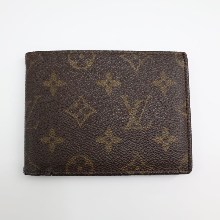 Louis Vuitton Bifold Brown Monogram Wallet Good/Very Good Condition